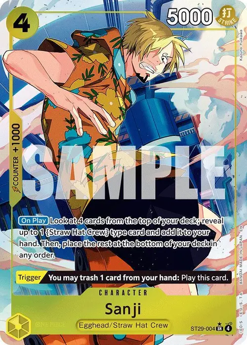 Sanji (Full Art) card art