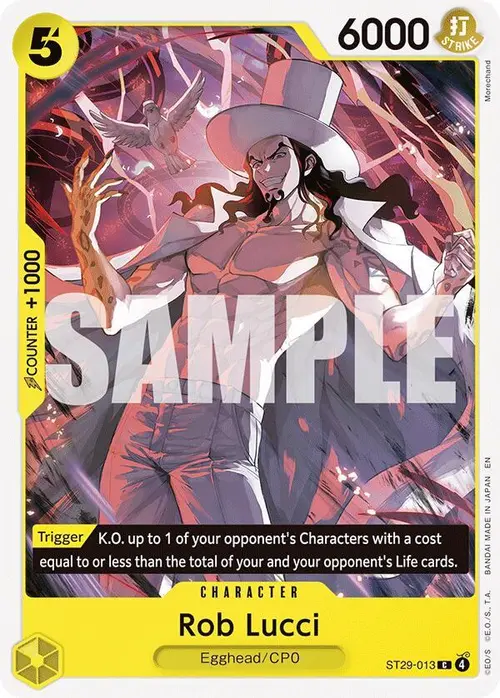 Rob Lucci card art