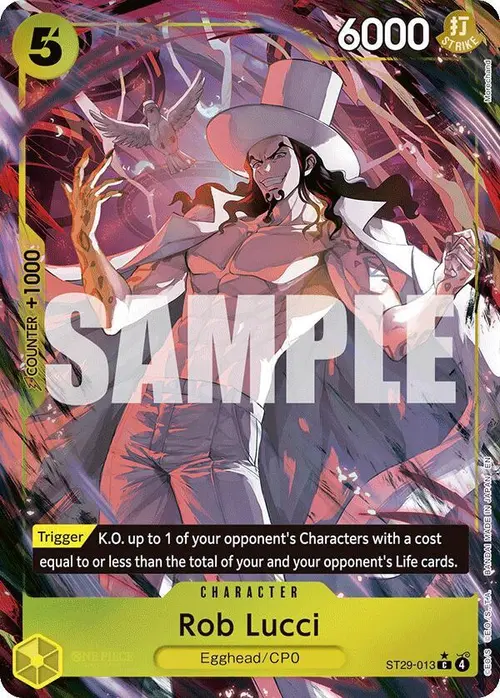 Rob Lucci (Full Art) card art