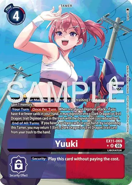 Yuuki (Alternate Art) card art