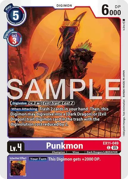 Punkmon card art