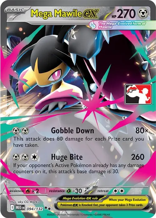 Mega Mawile ex - 094/132 card art