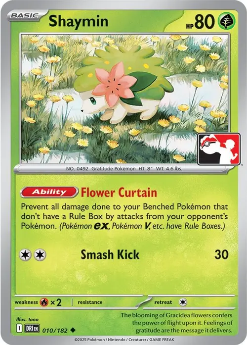 Shaymin - 010/182 card art