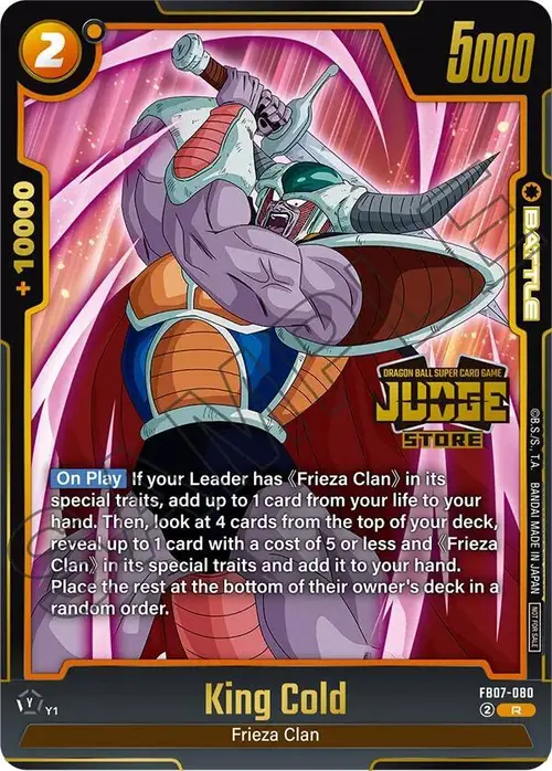 King Cold (Judge Pack (Store Judge) 05) card art
