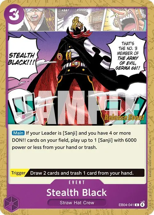 Stealth Black card art