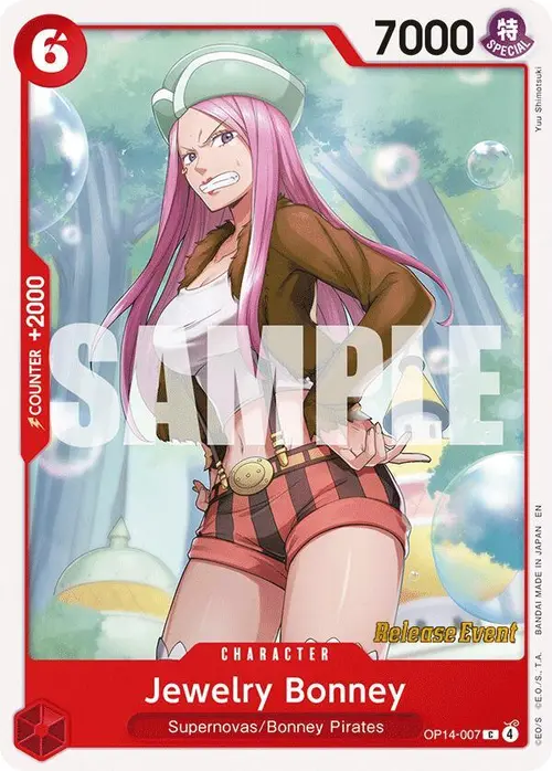 Jewelry Bonney card art