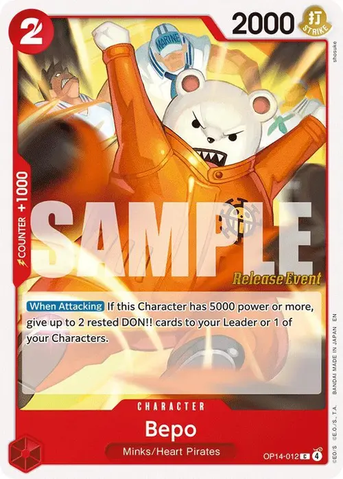Bepo card art