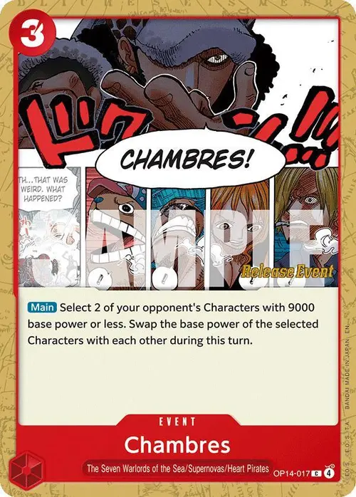 Chambres card art