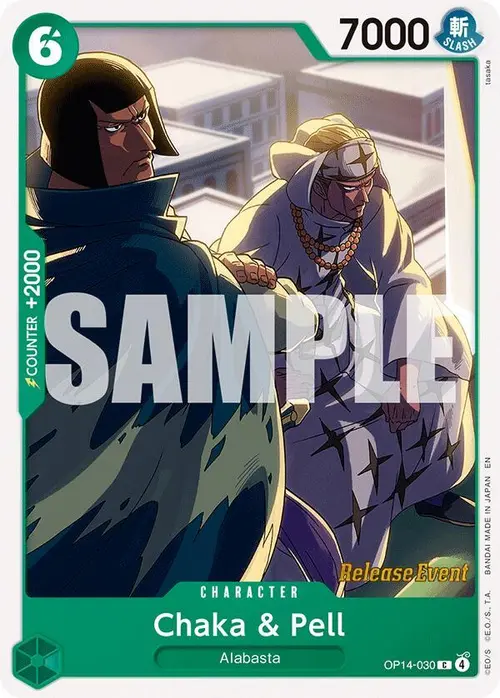 Chaka & Pell - OP14-030 card art
