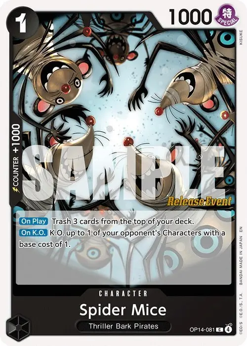 Spider Mice card art