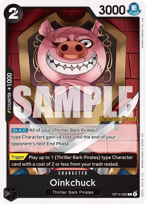Oinkchuck card art