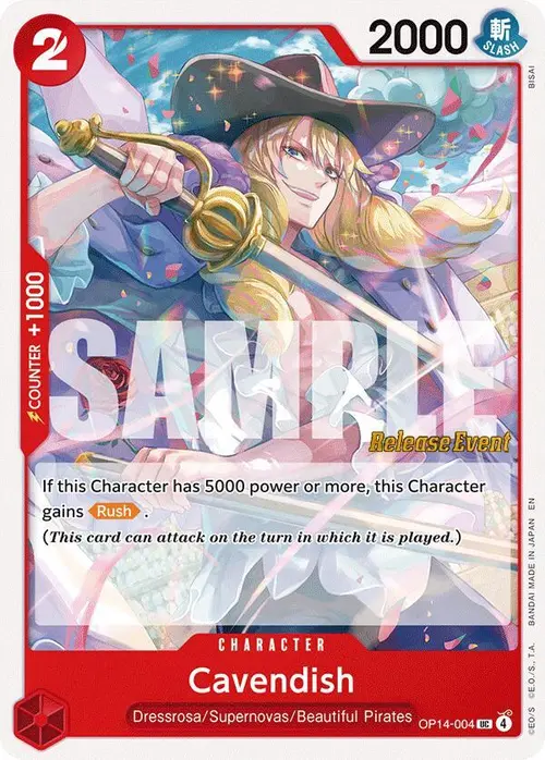 Cavendish card art