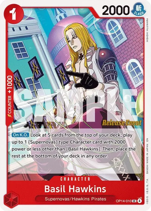 Basil Hawkins card art