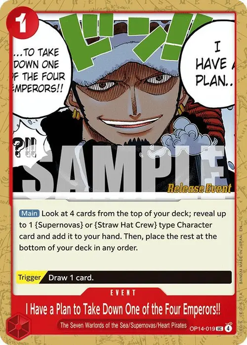 I Have a Plan to Take Down One of the Four Emperors!! card art