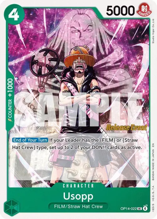 Usopp card art