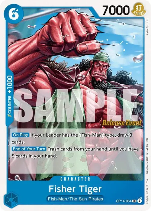 Fisher Tiger card art