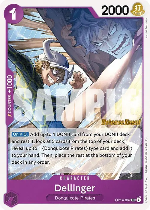Dellinger card art