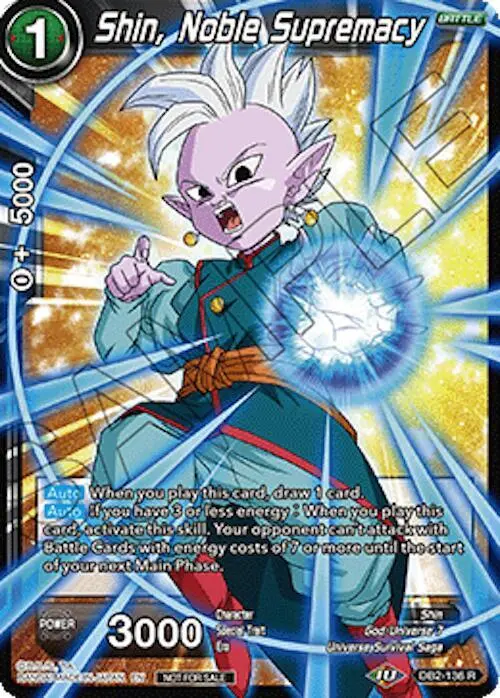 Shin, Noble Supremacy (Ultra-Bout Series Tournament Pack Vol.1) card art