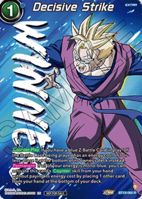 Decisive Strike (Ultra-Bout Series Tournament Pack Vol.1) (Winner) card art