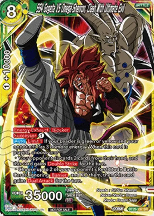 SS4 Gogeta VS Omega Shenron, Clash With Ultimate Evil (Ultra-Bout Series Tournament Pack Vol.1) card art