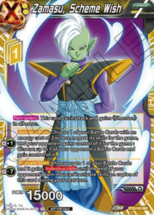 Zamasu, Scheme Wish (Ultra-Bout Series Tournament Pack Vol.1) card art