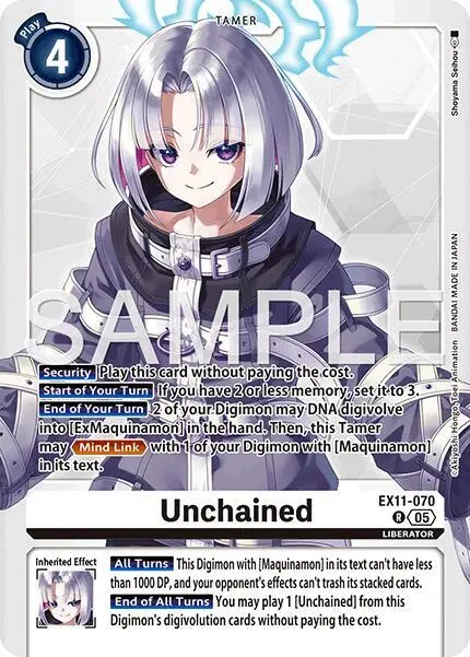 Unchained card art