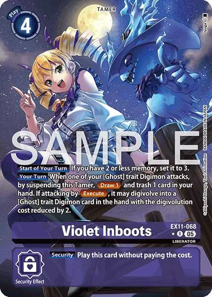 Violet Inboots (Alternate Art) card art