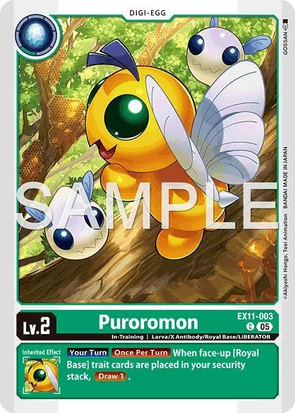 Puroromon card art