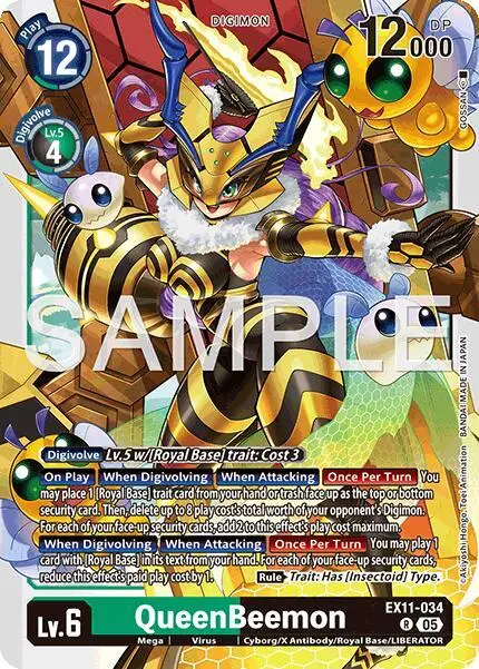 QueenBeemon card art