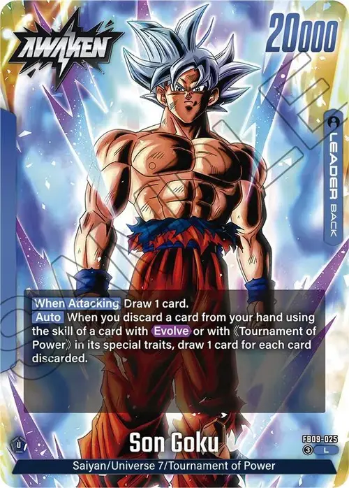 Son Goku card art