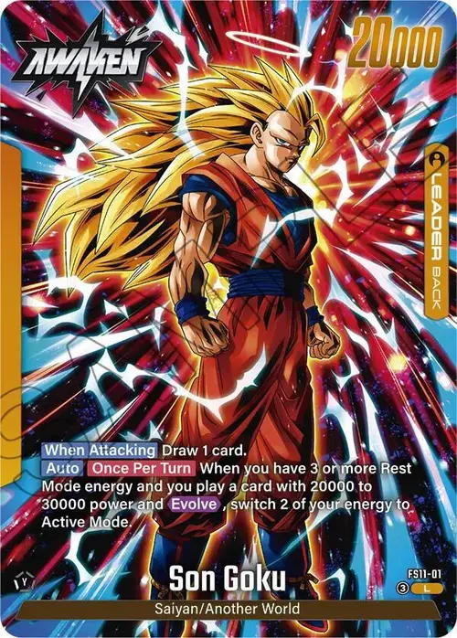 Son Goku card art
