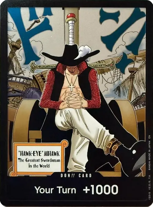 DON!! Card (Dracule Mihawk) card art