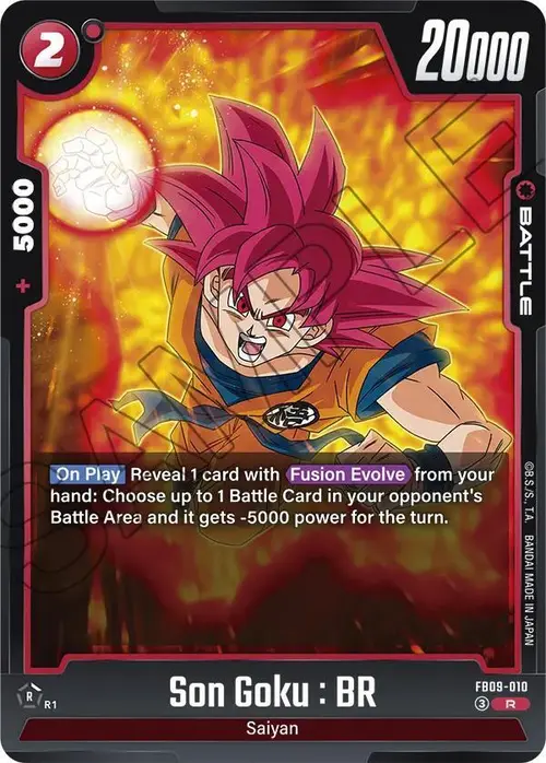 Son Goku : BR card art
