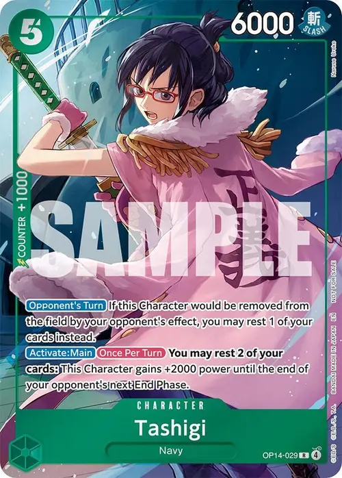 Tashigi (Dash Pack) card art