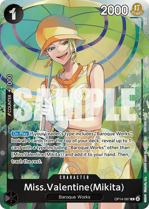 Miss.Valentine(Mikita) (Dash Pack) card art
