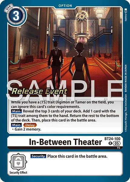 In-Between Theater card art