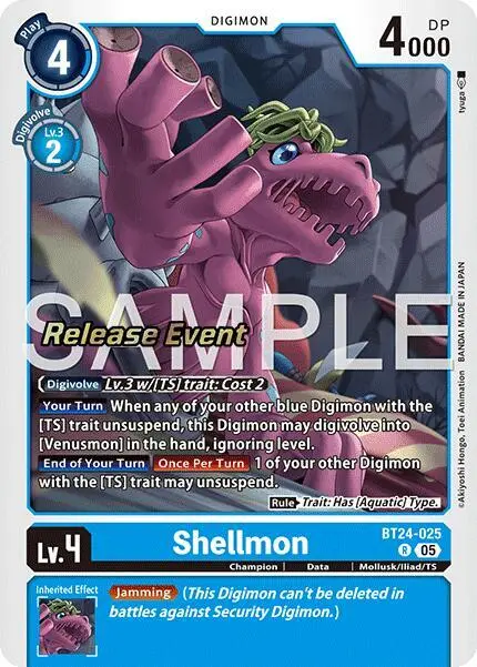 Shellmon card art