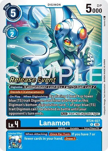 Lanamon card art