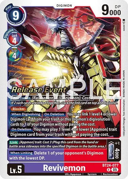 Revivemon card art