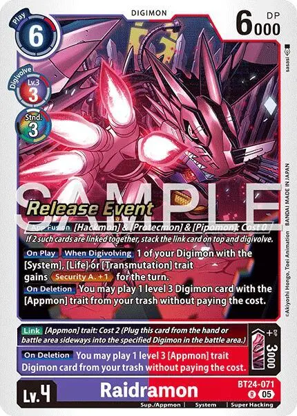 Raidramon card art