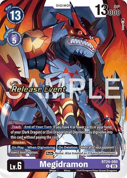 Megidramon card art