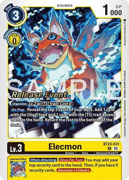 Elecmon card art