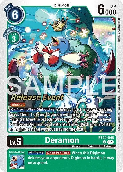Deramon card art