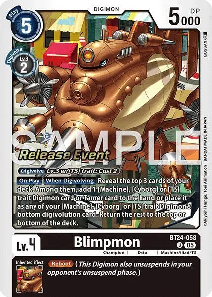 Blimpmon card art