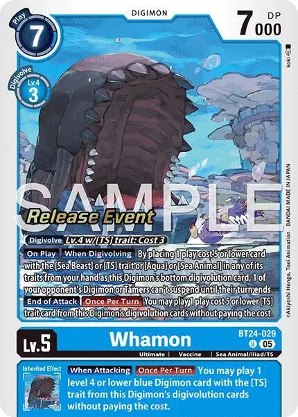 Whamon card art