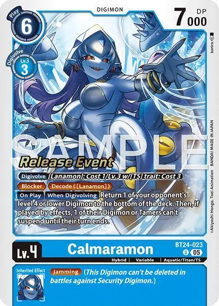 Calmaramon card art
