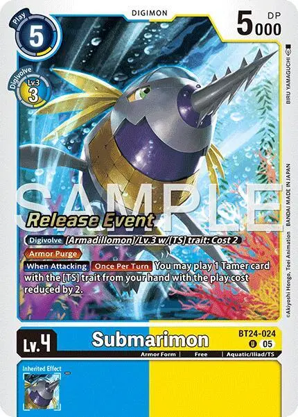 Submarimon card art