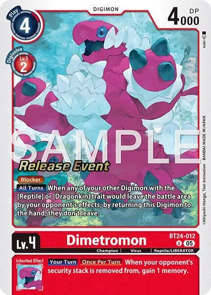 Dimetromon card art