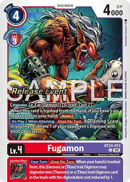 Fugamon card art