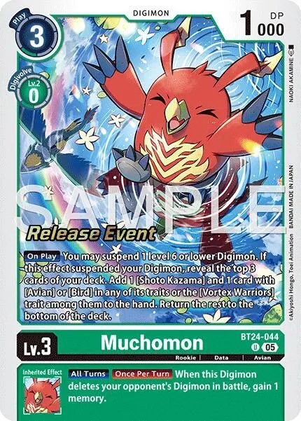 Muchomon card art